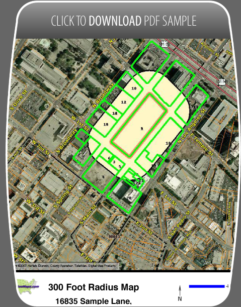 radius map sample